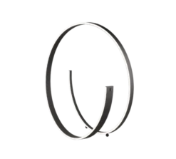 Cinardo LED gulvlampe 75cm sort