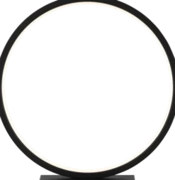 Circle Uno LED bordlampe 29cm sort