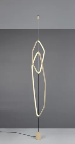 Civasto LED gulvlampe 140cm beige