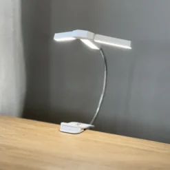 Clip Multi-light LED oppladbar boklys 31cm hvit