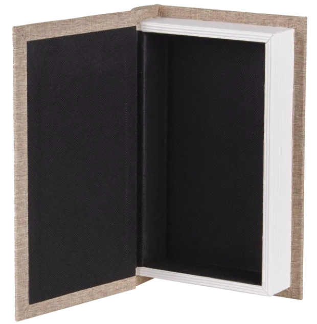 Coffee books design 2pk. brun