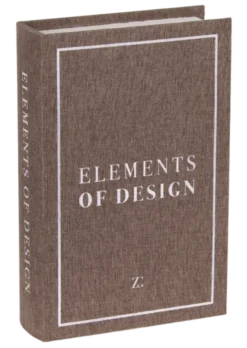 Coffee books design 2pk. brun
