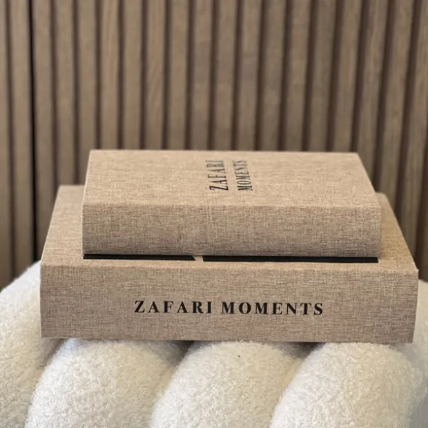 Coffee books moments 2pk. beige
