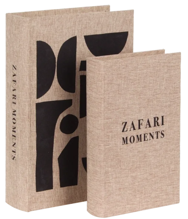 Coffee books moments 2pk. beige