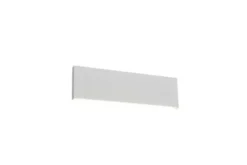 Concha vegglampe 28cm hvit