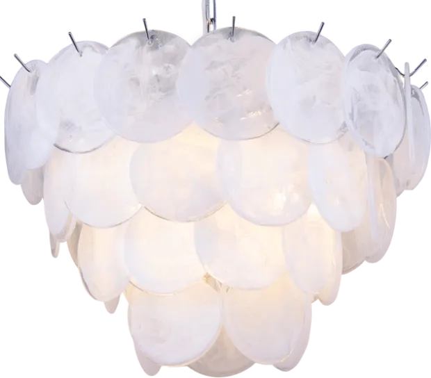 Cora taklampe 50cm hvit