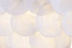 Cora taklampe 50cm hvit