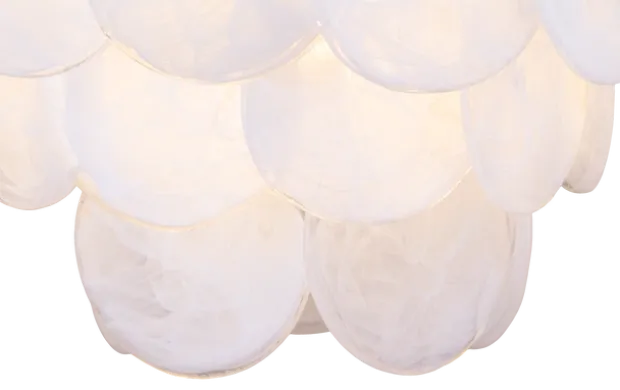 Cora taklampe 50cm hvit