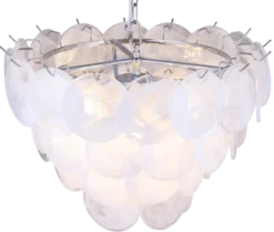 Cora taklampe 50cm hvit