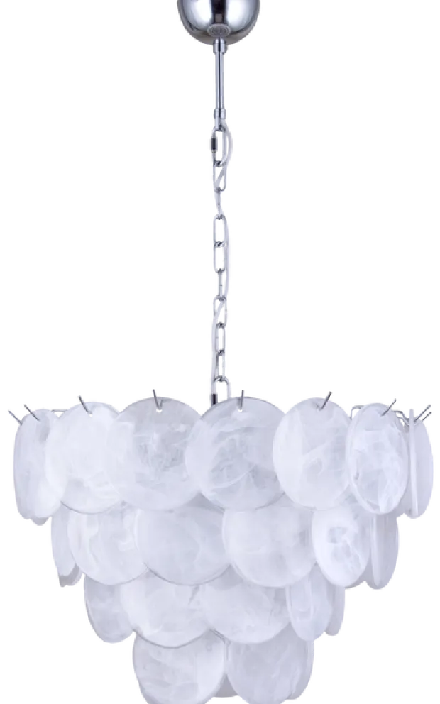 Cora taklampe 50cm hvit