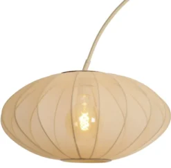 Corina Arc gulvlampe 192cm beige