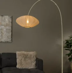 Corina Arc gulvlampe 192cm beige