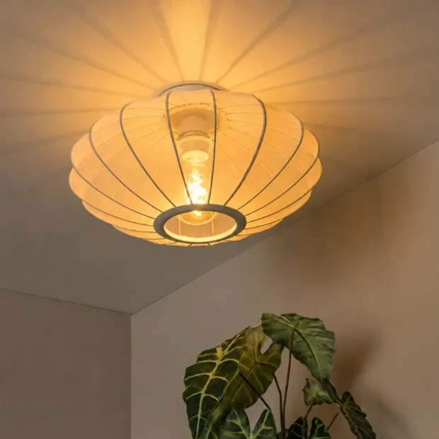 Corina Flush plafond taklampe 40cm beige