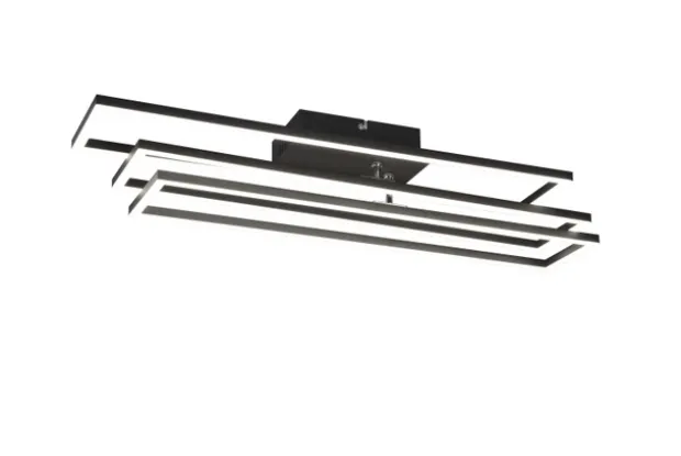 Corso LED plafond taklampe 66cm sort