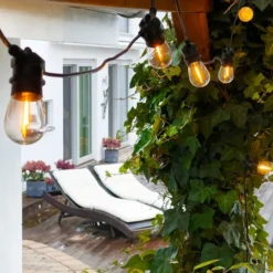 Cosy lyslenke IP44 10lys 5m 2200K