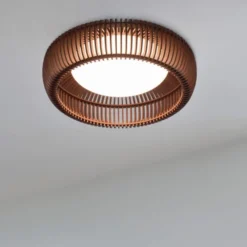 Daniella LED plafond taklampe 43cm valnøtt