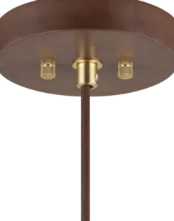 Daniella taklampe 46cm brun