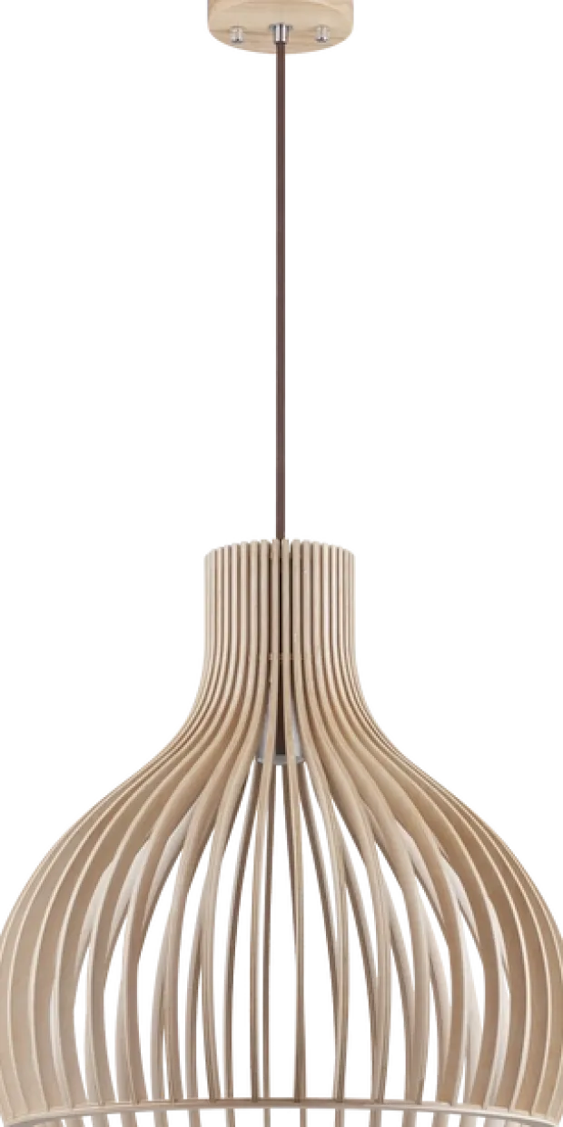 Daniella taklampe 46cm natur