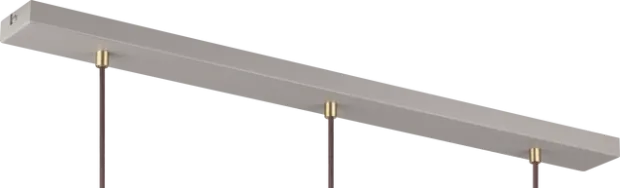 Daniella taklampe rekke 3lys 80cm natur