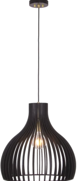 Daniella taklampe sort 46cm sort