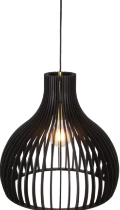 Daniella taklampe sort 46cm sort