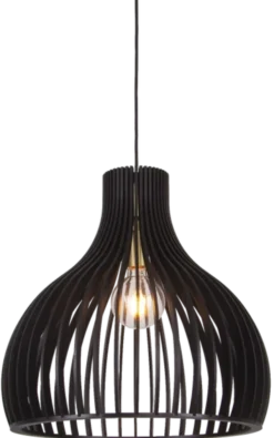 Daniella taklampe sort 46cm sort