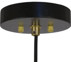 Daniella taklampe sort 46cm sort