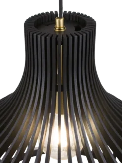 Daniella taklampe sort 46cm sort