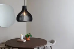 Daniella taklampe sort 46cm sort