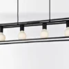 Dino taklampe 98cm sort