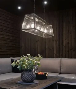 Dovre taklampe 100cm sort
