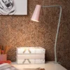 Driss bordlampe rosa