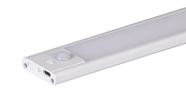 Easy LED oppladbar armatur benkbelysning 40cm hvit