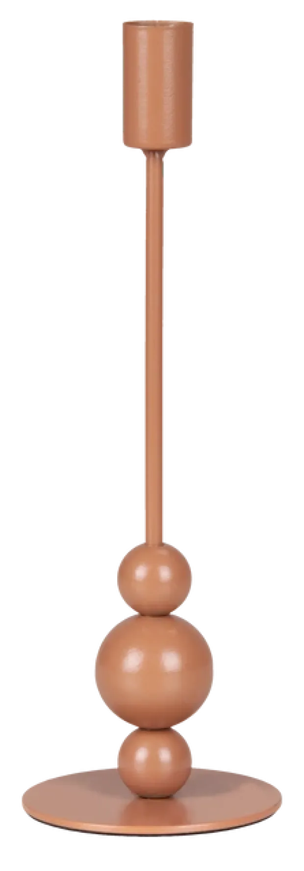 Elle lysestake 26,4cm terrakotta