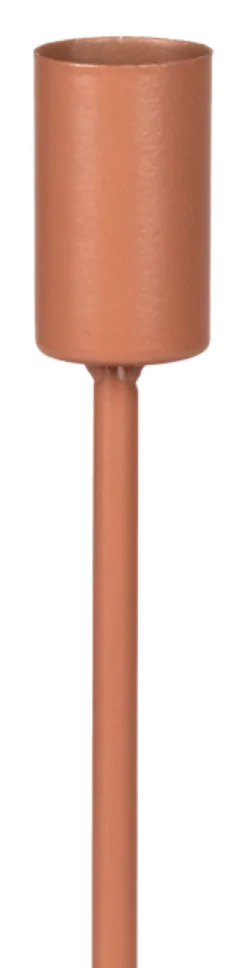 Elle lysestake 26,4cm terrakotta