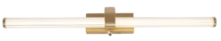Eloise LED vegg baderomslampe IP44 62cm gull