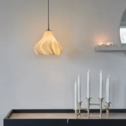 Elysian 3D Art taklampe 22cm hvit