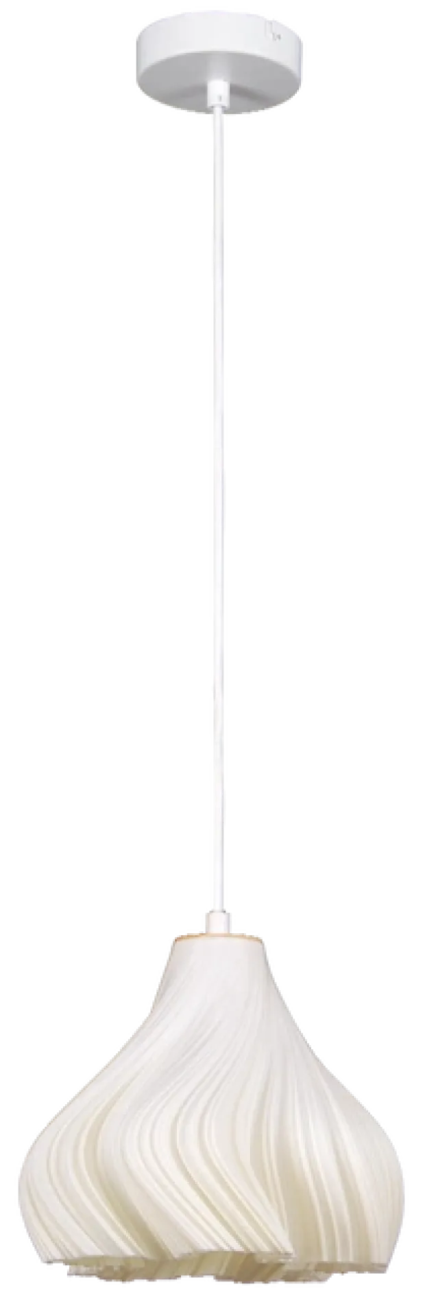 Elysian 3D Art taklampe 22cm hvit