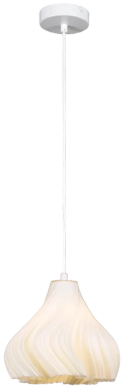 Elysian 3D Art taklampe 22cm hvit