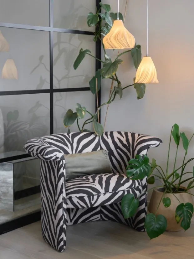 Elysian 3D Art taklampe 22cm hvit