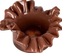 Erle lykt 13,5cm brun