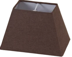 Erle skjerm rektangel 20cm brun