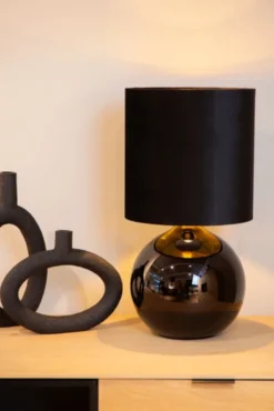 Esterad bordlampe 47cm sort