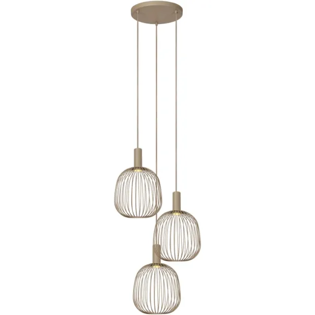 Esterel taklampe rondell 50cm beige