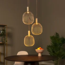 Esterel taklampe rondell 50cm beige