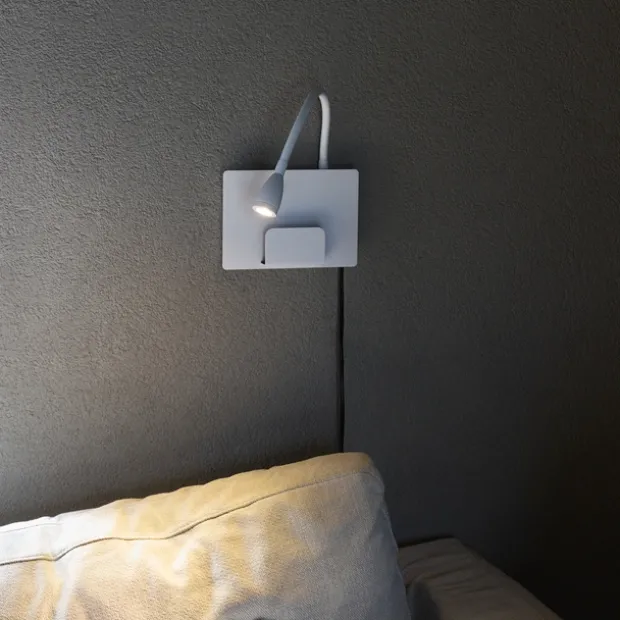 Farris LED leselampe vegg 35cm hvit