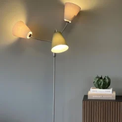 Felicia Trio gulvlampe uten skjermer 3lys 150cm stål