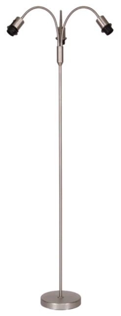 Felicia Trio gulvlampe uten skjermer 3lys 150cm stål