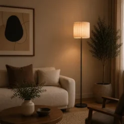 Fleur gulvlampe 160cm sort