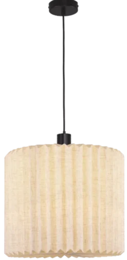 Fleur taklampe 40cm sort